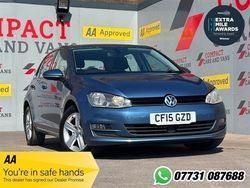Blue Used 2015 VW Golf VII Match Hatchback | £8,995 (A bit pricey)