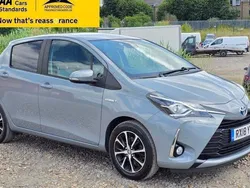 Grey Used 2018 Toyota Yaris Hybrid Hatchback | £10,980 (Good price)