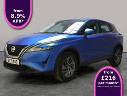 Blue Used 2021 Nissan Qashqai Acenta Premium SUV | £16,013 (Good price)
