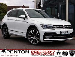 White Used 2020 VW Tiguan R-line SUV | £23,490 (Good price)