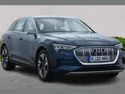 Blue Used 2020 Audi e-tron Comfort SUV | £22,292 (Fair price)