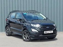 Black Used 2022 Ford Ecosport ST-Line SUV | £13,798 (A bit pricey)