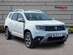 White Used 2021 Dacia Duster Prestige SUV | £12,750 (Fair price)