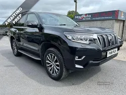 Black Used 2018 Toyota Land Cruiser SUV | £37,995 (A bit pricey)
