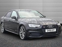 Brilliant black Used 2018 Audi A4 Design Sedan | £23,150 (Fair price)