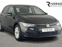 Deep black pearl Used 2021 VW Golf VIII S Hatchback | £13,690 (Fair price)