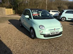 Green Used 2015 Fiat 500 Lounge Hatchback | £6,495 (Fair price)