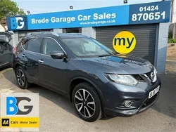 Blue Used 2016 Nissan X-Trail Tekna SUV | £8,995 (Fair price)