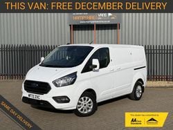 White Used 2022 Ford Transit Custom Limited Van | £15,487 (Fair price)
