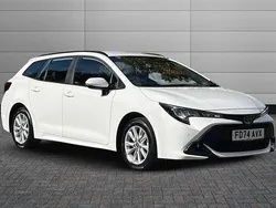 White Used 2024 Toyota Corolla Sport Estate | £24,795 (Fair price)