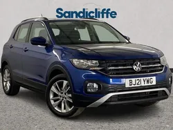 Colour Used 2021 VW T-Cross SE SUV | £12,517 (Fair price)