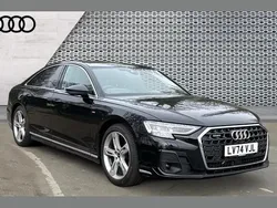 Black Used 2024 Audi A8L S-Line Sedan | £58,127 (Expensive)