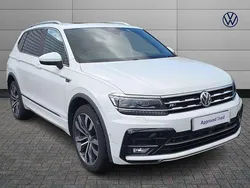 White Used 2020 VW Tiguan Allspace R-line SUV | £23,990 (Fair price)