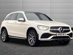 White Used 2019 Mercedes GLC300 AMG Line Premium Plus Estate | £26,540 (Good price)