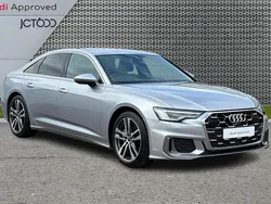 Silver Used 2024 Audi A6 S-Line Sedan | £30,655 (Good price)