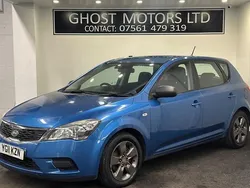 Blue Used 2011 Kia Ceed 2 Hatchback | £995 (Good price)