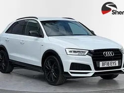 White Used 2018 Audi Q3 Black Edition SUV | £16,499 (Good price)