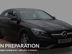 Black Used 2019 Mercedes CLA200 AMG line Estate | £13,920 (Good price)