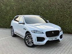 White Used 2017 Jaguar F-Pace R-Sport SUV | £14,750 (Super price)