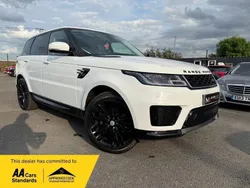 White Used 2018 Land Rover Range Rover Sport HSE SUV | £24,995 (Good price)