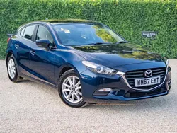 Blue Used 2018 Mazda 3 Hatchback | £7,500 (Good price)