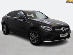 Black Used 2017 Mercedes GLC220 AMG line Coupe | £20,495 (Good price)