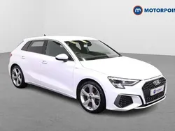 White Used 2021 Audi A3 S-Line Hatchback | £21,799 (Fair price)