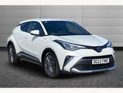 White pearl Used 2022 Toyota C-HR SUV | £20,191 (Fair price)