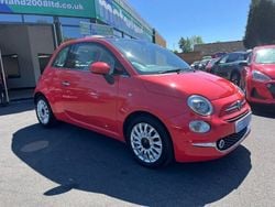 Pink Used 2016 Fiat 500 Lounge Hatchback | £6,499 (A bit pricey)