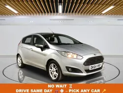 Silver Used 2014 Ford Fiesta Zetec Hatchback | £3,749 (Fair price)