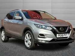 Blade silver Used 2018 Nissan Qashqai N-Connecta SUV | £10,995 (Fair price)