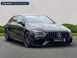 Black Used 2021 Mercedes CLA45 AMG Estate | £35,699 (Good price)