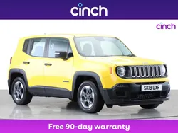Yellow Used 2019 Jeep Renegade Sport SUV | £10,129 (Fair price)