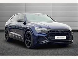 Blue Used 2021 Audi Q8 Black Edition SUV | £43,295 (Fair price)