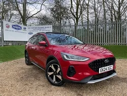 Red Used 2024 Ford Focus Active Estate | £21,990 (Expensive)