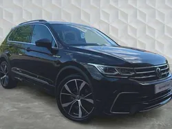 Black Used 2021 VW Tiguan R-line SUV | £24,950 (Fair price)