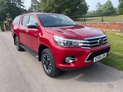 Red Used 2018 Toyota HiLux Pickup | £19,500 (Fair price)