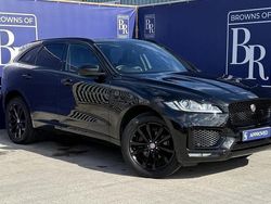 Black Used 2020 Jaguar F-Pace Chequered Flag SUV | £23,449 (Fair price)