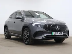Mountain grey metallic Used 2021 Mercedes EQA250 AMG Line Premium SUV | £22,848 (Good price)