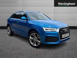 Blue Used 2016 Audi Q3 S-line plus SUV | £15,995 (Fair price)