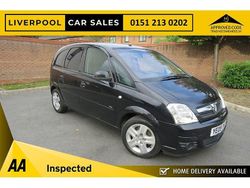 Black Used 2009 Vauxhall Meriva Active MPV | £1,795 (Fair price)
