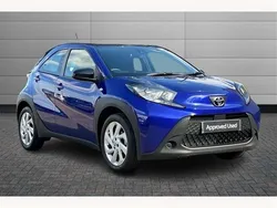 Juniper blue Used 2024 Toyota Aygo PURE Hatchback | £12,795 (Fair price)