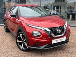 Red Used 2020 Nissan Juke Tekna SUV | £15,599 (Fair price)
