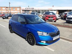 Blue Used 2020 Skoda Fabia Colour Edition Hatchback | £10,450 (Fair price)