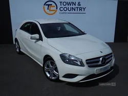 White Used 2014 Mercedes A180 Sport Edition Hatchback | £8,995 (Fair price)