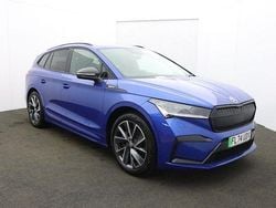 Blue Used 2024 Skoda Enyaq iV SportlinePlus SUV | £29,799 (Expensive)