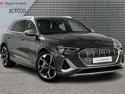 Grey Used 2021 Audi e-tron Advanced SUV | £29,337 (Fair price)