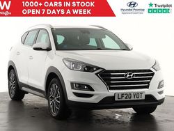 White Used 2020 Hyundai Tucson Premium SUV | £14,499 (Fair price)