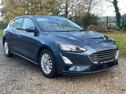 Blue Used 2021 Ford Focus Titanium Hatchback | £12,995 (Good price)