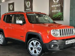 Orange Used 2015 Jeep Renegade Limited SUV | £8,350 (Fair price)